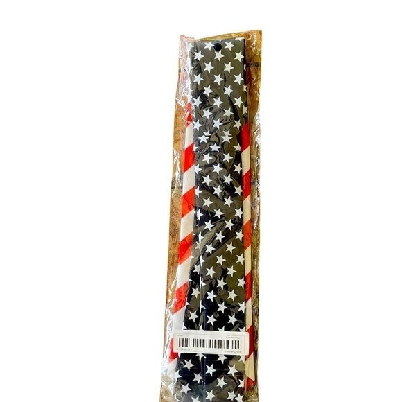 Men's Stars and Stripes Tie New In Package - Picture 2 of 7